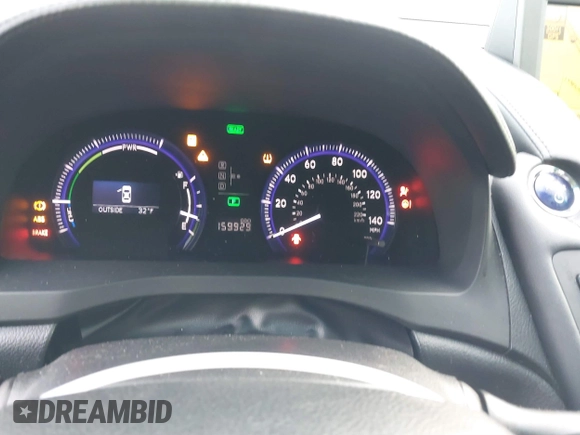 2010 Lexus HS 250h with VIN JTHBB1BA1A2001628, listed as a IAAI auction lot 41093703 with 159,929 mi miles. Bid and sale history available at carsss.com. Image 7.