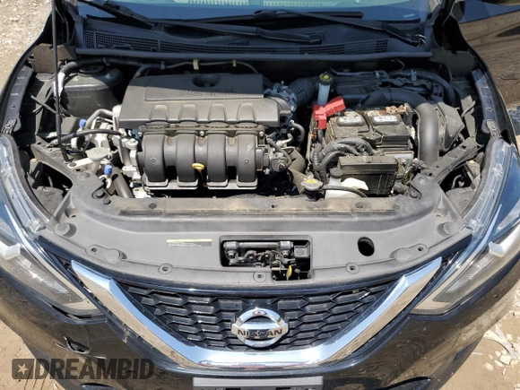 2019 Nissan Sentra S with VIN 3N1AB7AP3KY283721, listed as a Copart auction lot 55915895 with 105,917 mi miles and Salvage title. Bid and sale history available at DreamBid. Image 11.