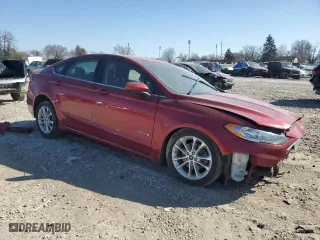 2019 Ford Fusion Hybrid SE with VIN 3FA6P0LU1KR210538, listed as a Copart auction lot 47863745 with 104,003 mi miles and Salvage Title. Bid and sale history available at carsss.com. Image 4.