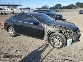 2011 Infiniti G25 Journey with VIN JN1DV6AP7BM601826, listed as a Copart auction lot 89378435 with 157,191 mi miles and Salvage Title. Bid and sale history available at DreamBid. Image 4.