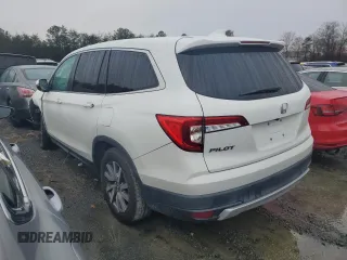 2020 Honda Pilot EX-L with VIN 5FNYF5H56LB020029, listed as a Copart auction lot 84160004 with 92,825 mi miles and Salvage Title. Bid and sale history available at carsss.com. Image 2.