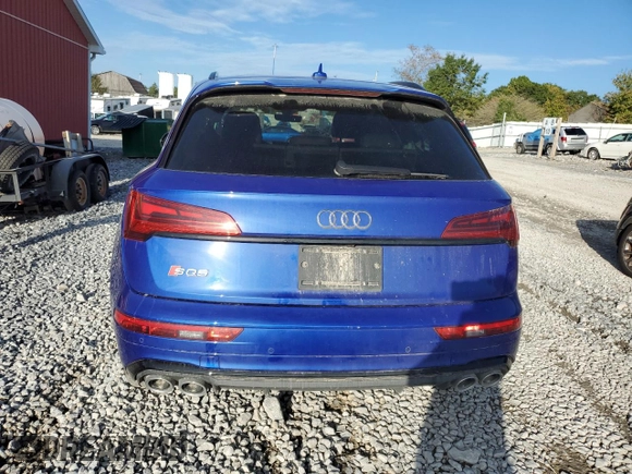 2021 Audi SQ5 Premium Plus with VIN WA1B4AFY2M2102291, listed as a Copart auction lot 72161104 with 44,682 mi miles and Salvage Title. Bid and sale history available at DreamBid. Image 6.