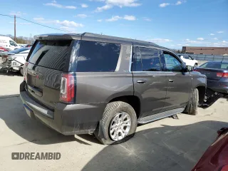 2019 GMC Yukon SLT Standard Edition with VIN 1GKS2DKC5KR155745, listed as a Copart auction lot 47500375 with 0 mi miles and Salvage Title. Bid and sale history available at carsss.com. Image 3.