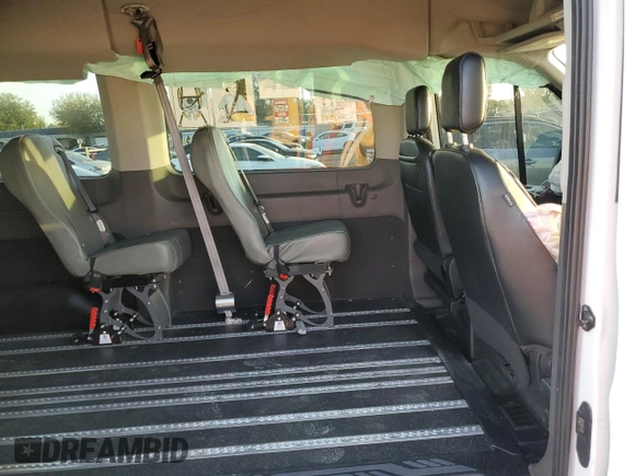 2020 Ford Transit Passenger XL with VIN 1FDZK1C87LKA98666, listed as a Copart auction lot 81517254 with 97,659 mi miles and Clean Title. Bid and sale history available at DreamBid. Image 10.