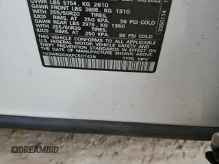 2023 Volkswagen Atlas SE z VIN 1V2WR2CAXPC507429, wystawiony jako Copart lot #51081245 z przebiegiem 47 901 mil mil oraz Szkoda całkowita • Salvage title. Historia ofert i sprzedaży dostępna na DreamBid. Obrazek 14.