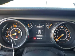 2018 Jeep Wrangler Unlimited Sport z VIN 1C4HJXDN6JW201107, wystawiony jako Copart lot #81801164 z przebiegiem 69 956 mil mil oraz Szkoda całkowita • Salvage title. Historia ofert i sprzedaży dostępna na DreamBid. Obrazek 9.