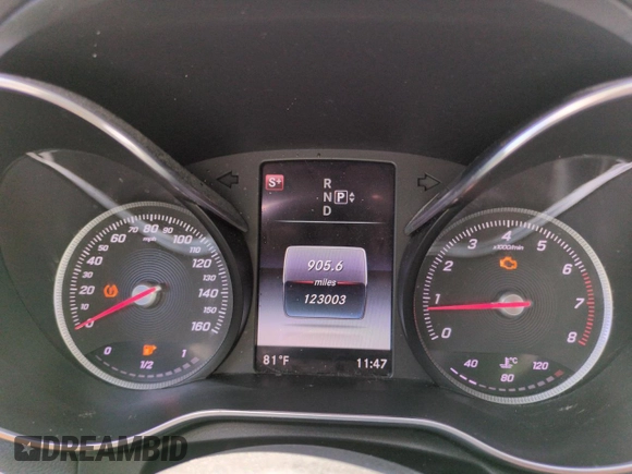 2015 Mercedes-Benz C 300 Luxury with VIN 55SWF4KB2FU008978, listed as a Copart auction lot 65449275 with 123,003 mi miles and Salvage title. Bid and sale history available at DreamBid. Image 9.