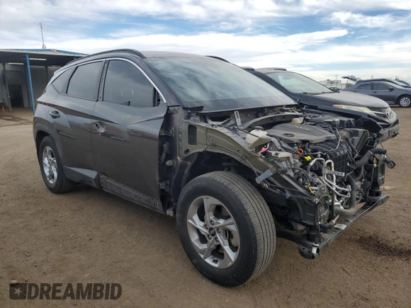 2023 Hyundai Tucson SEL with VIN 5NMJB3AE4PH198568, listed as a Copart auction lot 49176025 with 28,704 mi miles and Salvage Title. Bid and sale history available at carsss.com. Image 4.