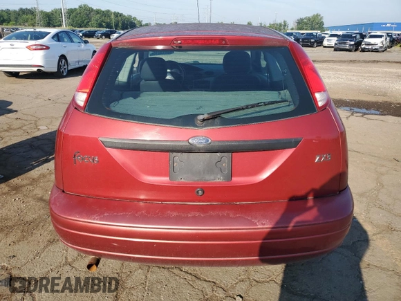 2003 Ford Focus ZX3 with VIN 3FAFP31313R133697, listed as a Copart auction lot 63413015 with 137,565 mi miles and Clean title. Bid and sale history available at DreamBid. Image 6.