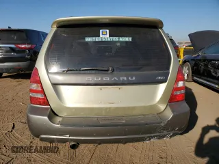 2003 Subaru Forester XS with VIN JF1SG65683G772400, listed as a Copart auction lot 75572134 with 191,166 mi miles and Clean Title. Bid and sale history available at carsss.com. Image 6.