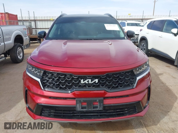 2023 Kia Sorento S with VIN 5XYRL4LCXPG188008, listed as a IAAI auction lot 41795447 with 36,843 mi miles and . Bid and sale history available at DreamBid. Image 13.