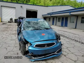 2019 Mitsubishi Mirage ES z VIN ML32A3HJ6KH009992, wystawiony jako Copart lot #55394765 z przebiegiem 26 158 mil mil oraz Szkoda całkowita • Salvage title. Historia ofert i sprzedaży dostępna na DreamBid. Obrazek 13.