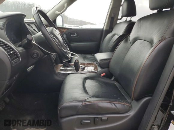 2020 Nissan Armada SV with VIN JN8AY2ND0LX017515, listed as a Copart auction lot 46450375 with 78,483 mi miles and Salvage Title. Bid and sale history available at carsss.com. Image 7.