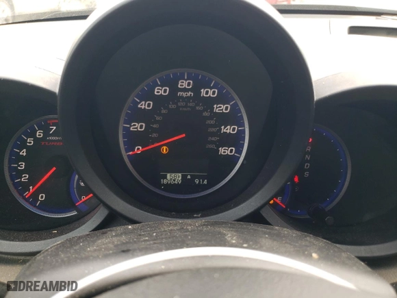 2010 Acura RDX Tech Pkg with VIN 5J8TB2H59AA005245, listed as a Copart auction lot 43172925 with 189,649 mi miles and Salvage Title. Bid and sale history available at carsss.com. Image 9.