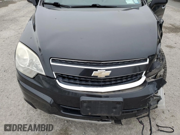 2012 Chevrolet Captiva Sport LTZ with VIN 3GNFL4E5XCS624082, listed as a Copart auction lot 83013754 with 107,037 mi miles and Salvage Title. Bid and sale history available at DreamBid. Image 12.