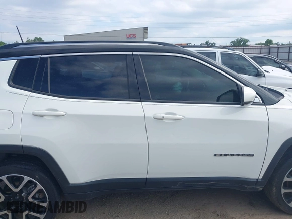 2018 Jeep Compass Limited with VIN 3C4NJDCBXJT298469, listed as a IAAI auction lot 42393665 with 61,589 mi miles and . Bid and sale history available at DreamBid. Image 13.