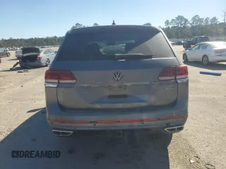2021 Volkswagen Atlas SE with VIN 1V2NR2CA5MC562930, listed as a Copart auction lot 50253605 with 67,093 mi miles and Salvage title. Bid and sale history available at DreamBid. Image 6.