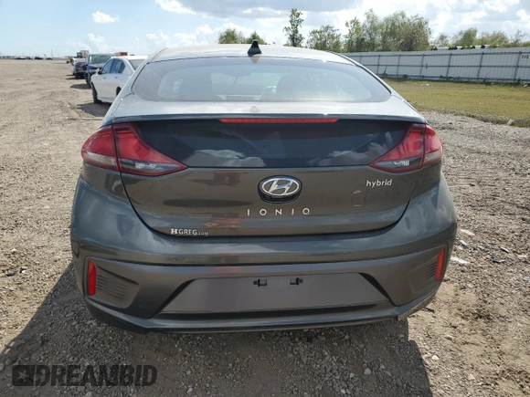 2021 Hyundai Ioniq SE with VIN KMHC75LC6MU257816, listed as a Copart auction lot 77781774 with 70,130 mi miles and Salvage Title. Bid and sale history available at DreamBid. Image 6.