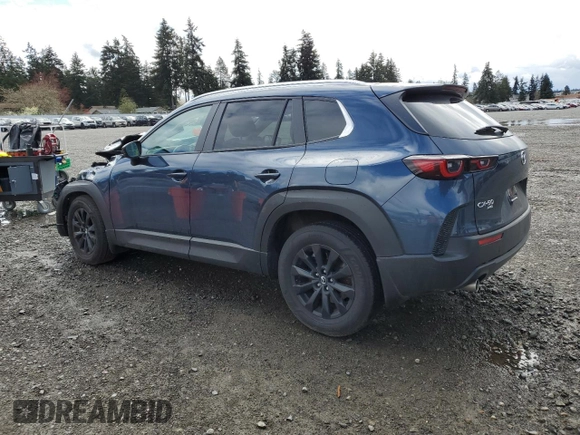 2025 Mazda CX-50 S Preferred with VIN 7MMVABBM4SN321267, listed as a Copart auction lot 52162865 with 4,118 mi miles and Salvage Title. Bid and sale history available at DreamBid. Image 2.