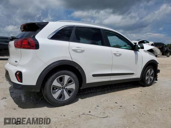 2022 Kia Niro LX with VIN KNDCB3LC6N5520955, listed as a Copart auction lot 77996374 with 0 mi miles and Non Repairable. Bid and sale history available at carsss.com. Image 3.