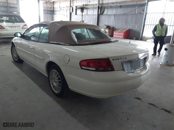 2004 Chrysler Sebring LXi with VIN 1C3EL55R34N359745, listed as a IAAI auction lot 41616811 with 150,321 mi miles. Bid and sale history available at carsss.com. Image 3.
