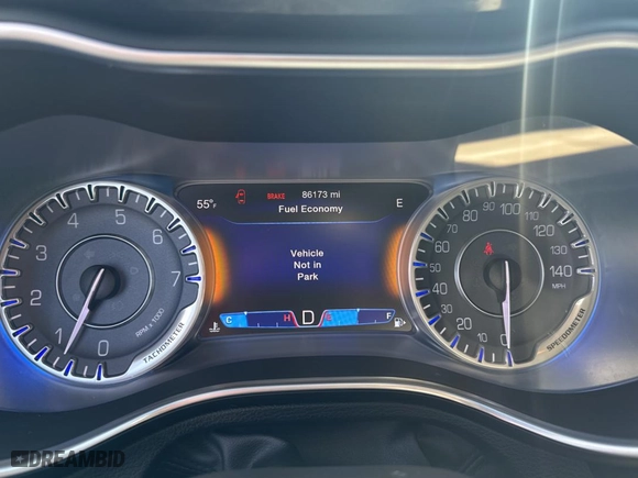 2015 Chrysler 200 C with VIN 1C3CCCEG6FN583251, listed as a Copart auction lot 54969025 with 86,173 mi miles and Clean Title. Bid and sale history available at carsss.com. Image 8.