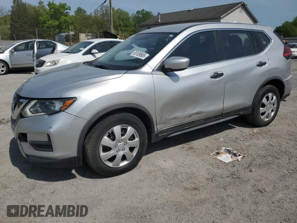 2017 Nissan Rogue S with VIN KNMAT2MT3HP564921, listed as a Copart auction lot 55109565 with 147,789 mi miles and Clean Title. Bid and sale history available at DreamBid. Image 1.