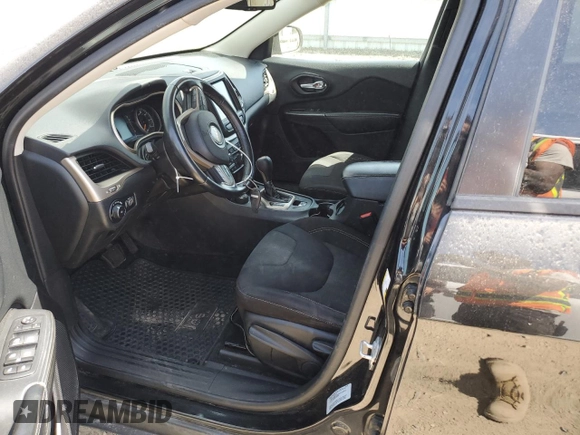 2015 Jeep Cherokee North with VIN 1C4PJMCS7FW750727, listed as a Copart auction lot 54077855 with 242,449 mi miles and Clean Title. Bid and sale history available at carsss.com. Image 7.