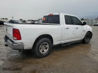2010 Dodge Ram 1500 SLT with VIN 1D7RB1GP0AS182224, listed as a Copart auction lot 44581735 with 207,531 mi miles and Salvage Title. Bid and sale history available at carsss.com. Image 3.