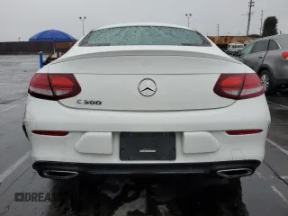 2021 Mercedes-Benz C 300 with VIN W1KWJ8DB8MG102764, listed as a Copart auction lot 47876945 with 55,479 mi miles and Salvage title. Bid and sale history available at DreamBid. Image 6.