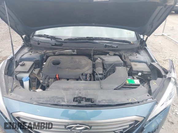 2015 Hyundai Sonata 2.4L SE with VIN 5NPE24AFXFH179685, listed as a IAAI auction lot 42109279 with 100,464 mi miles. Bid and sale history available at carsss.com. Image 10.