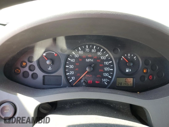 2005 Ford Focus S with VIN 1FAFP34NX5W200603, listed as a Copart auction lot 50146915 with 281,451 mi miles and Salvage Title. Bid and sale history available at DreamBid. Image 9.