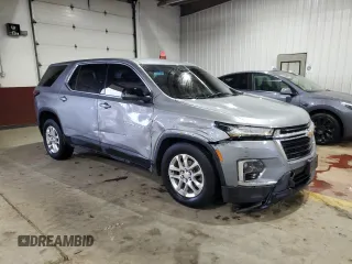 2023 Chevrolet Traverse LS with VIN 1GNERFKWXPJ117371, listed as a Copart auction lot 55616005 with 30,622 mi miles and Salvage title. Bid and sale history available at DreamBid. Image 4.