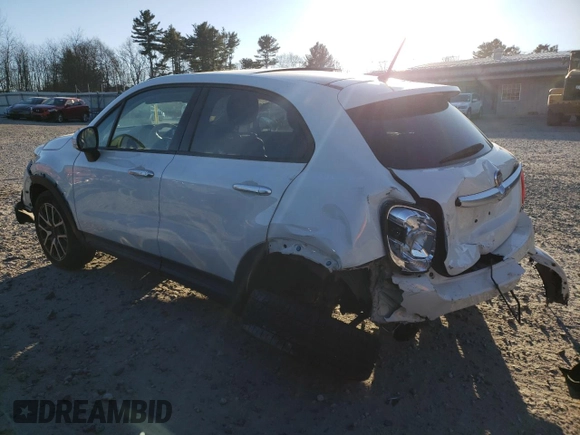 2016 FIAT 500X Trekking Plus with VIN ZFBCFYET9GP381557, listed as a Copart auction lot 87363304 with 92,189 mi miles and Salvage title. Bid and sale history available at DreamBid. Image 2.