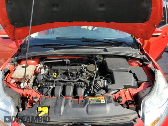 2012 Ford Focus SEL with VIN 1FAHP3H27CL405898, listed as a Copart auction lot 52615695 with 84,085 mi miles and Salvage Title. Bid and sale history available at carsss.com. Image 11.