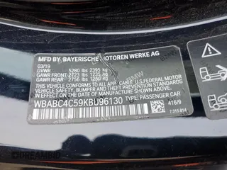 2019 BMW 8 Series M850i xDrive z VIN WBABC4C59KBU96130, wystawiony jako Copart lot #82254834 z przebiegiem Nie podano mil oraz Szkoda całkowita • Salvage title. Historia ofert i sprzedaży dostępna na DreamBid. Obrazek 12.