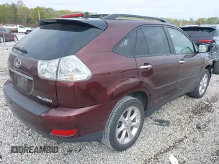 2008 Lexus RX 350 with VIN JTJGK31U480014973, listed as a IAAI auction lot 41921459 with 73,309 mi miles and . Bid and sale history available at DreamBid. Image 4.
