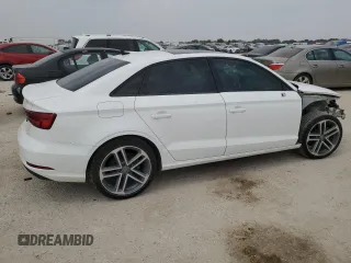 2020 Audi A3 Sedan Premium with VIN WAUAUGFF8LA103658, listed as a Copart auction lot 53106064 with 24,748 mi miles and Salvage Title. Bid and sale history available at carsss.com. Image 3.