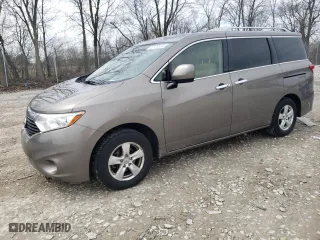 2017 Nissan Quest SV with VIN JN8AE2KP2H9166270, listed as a Copart auction lot 47776123 with 134,492 mi miles and Non Repairable. Bid and sale history available at carsss.com. Image 1.