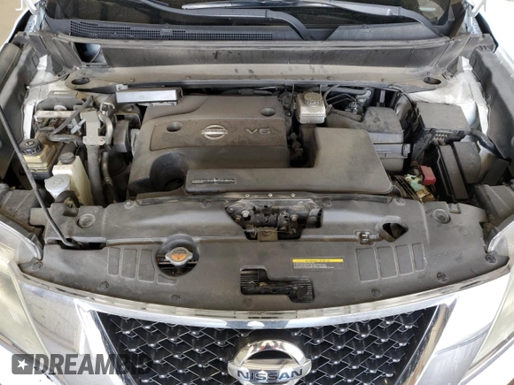 2013 Nissan Pathfinder SL with VIN 5N1AR2MM0DC616137, listed as a Copart auction lot 53028585 with 125,818 mi miles and Salvage Title. Bid and sale history available at carsss.com. Image 12.