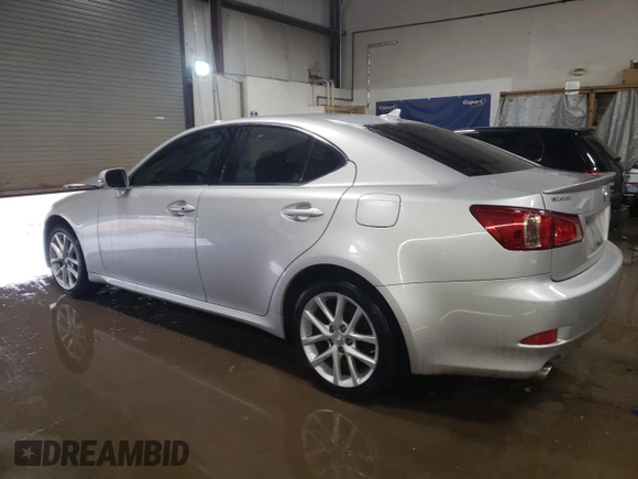 2013 Lexus IS 250 with VIN JTHCF5C25D5063740, listed as a Copart auction lot 52132195 with 150,178 mi miles and Salvage title. Bid and sale history available at DreamBid. Image 2.