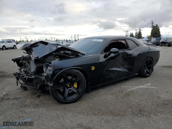 2015 Dodge Challenger R/T Scat Pack with VIN 2C3CDZFJ4FH718309, listed as a Copart auction lot 44468715 with 76,336 mi miles and Salvage Title. Bid and sale history available at carsss.com. Image 1.