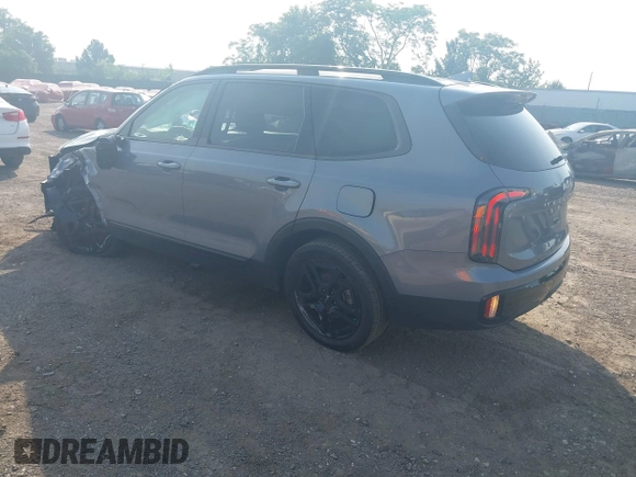 2024 Kia Telluride SX Prestige with VIN 5XYP5DGC4RG518806, listed as a IAAI auction lot 42487267 with 28,083 mi miles and . Bid and sale history available at DreamBid. Image 3.