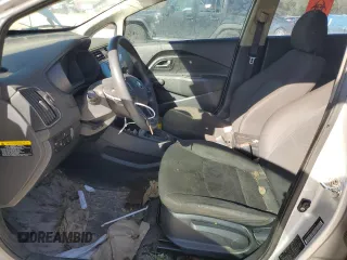 2016 Kia Rio LX with VIN KNADM5A36G6638950, listed as a Copart auction lot 48258865 with 96,382 mi miles and Salvage Title. Bid and sale history available at carsss.com. Image 7.