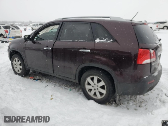 2011 Kia Sorento LX with VIN 5XYKT3A16BG084024, listed as a Copart auction lot 45290665 with 138,621 mi miles and Clean Title. Bid and sale history available at DreamBid. Image 2.