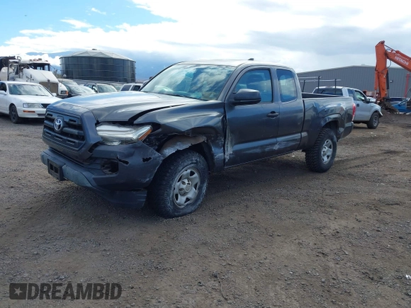 2016 Toyota Tacoma SR with VIN 5TFRX5GN0GX064882, listed as a IAAI auction lot 41371947 with 30,378 mi miles and . Bid and sale history available at DreamBid. Image 2.