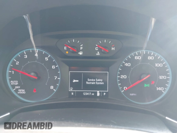 2020 Chevrolet Equinox LS with VIN 2GNAXHEV8L6234585, listed as a IAAI auction lot 41815626 with 123,417 mi miles and . Bid and sale history available at DreamBid. Image 7.