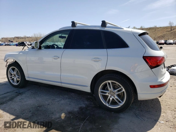 2014 Audi Q5 Premium Plus with VIN WA1LFAFPXEA057288, listed as a Copart auction lot 52636095 with 133,401 mi miles and Salvage Title. Bid and sale history available at carsss.com. Image 2.
