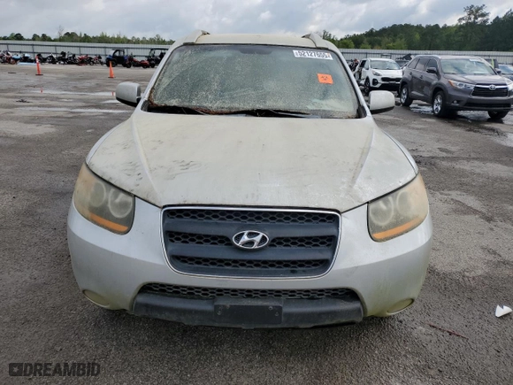 2008 Hyundai Santa Fe SE with VIN 5NMSH13E18H171480, listed as a Copart auction lot 52127655 with 360,286 mi miles and Clean Title. Bid and sale history available at carsss.com. Image 5.