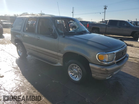 1999 Mercury Mountaineer z VIN 4M2ZU55P4XUJ36465, wystawiony jako Copart lot #88306585 z przebiegiem Nie podano mil oraz Szkoda całkowita • Salvage title. Historia ofert i sprzedaży dostępna na DreamBid. Obrazek 4.
